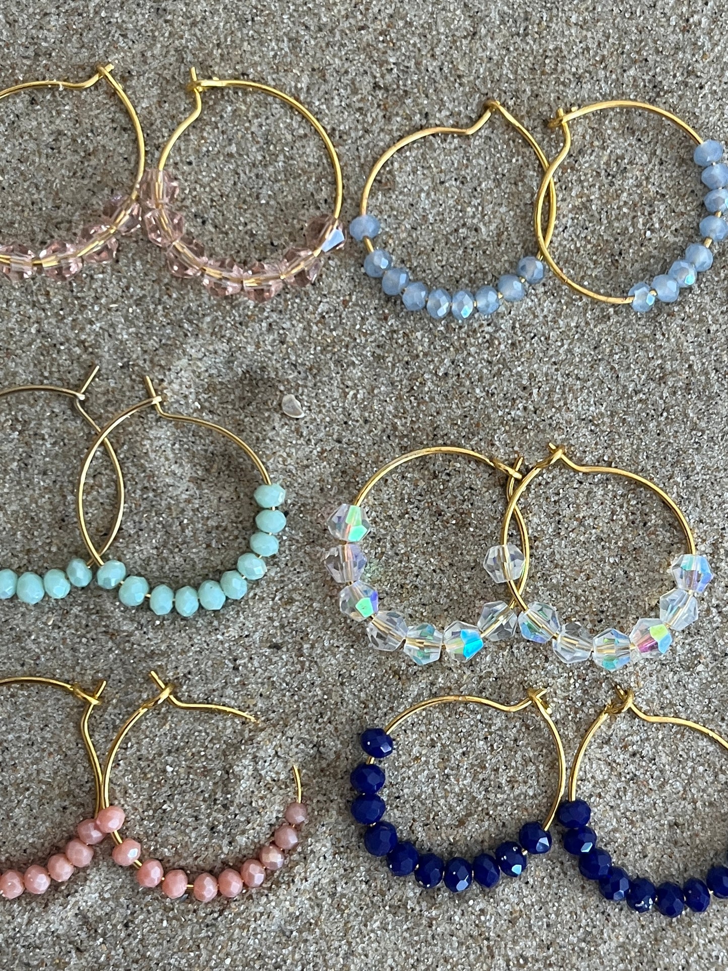 boucles oreilles tendance perles