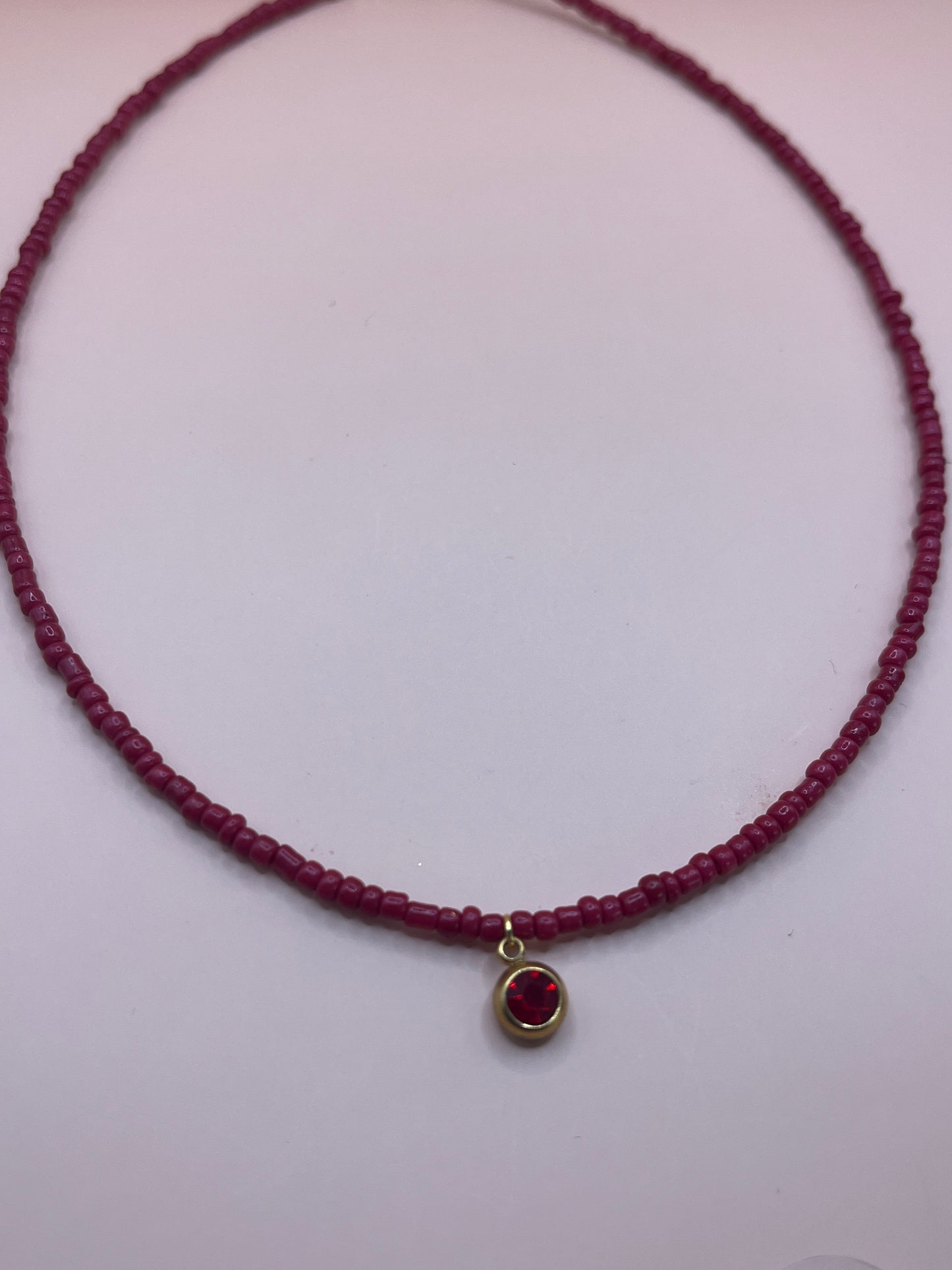 collier perle medaillon