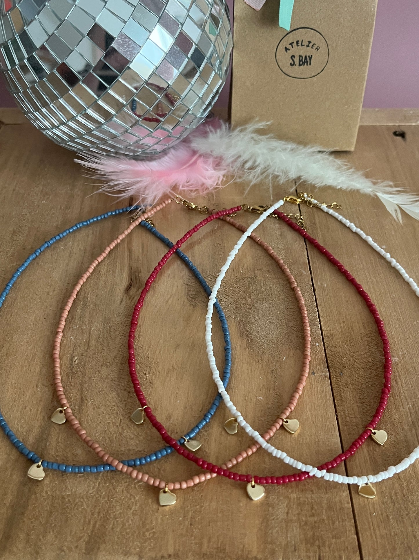 collier tendance acierinoxydable