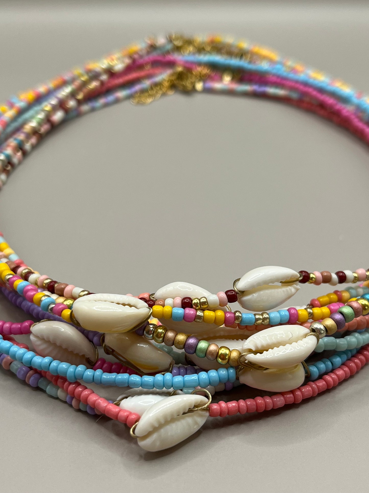 collier coquillage