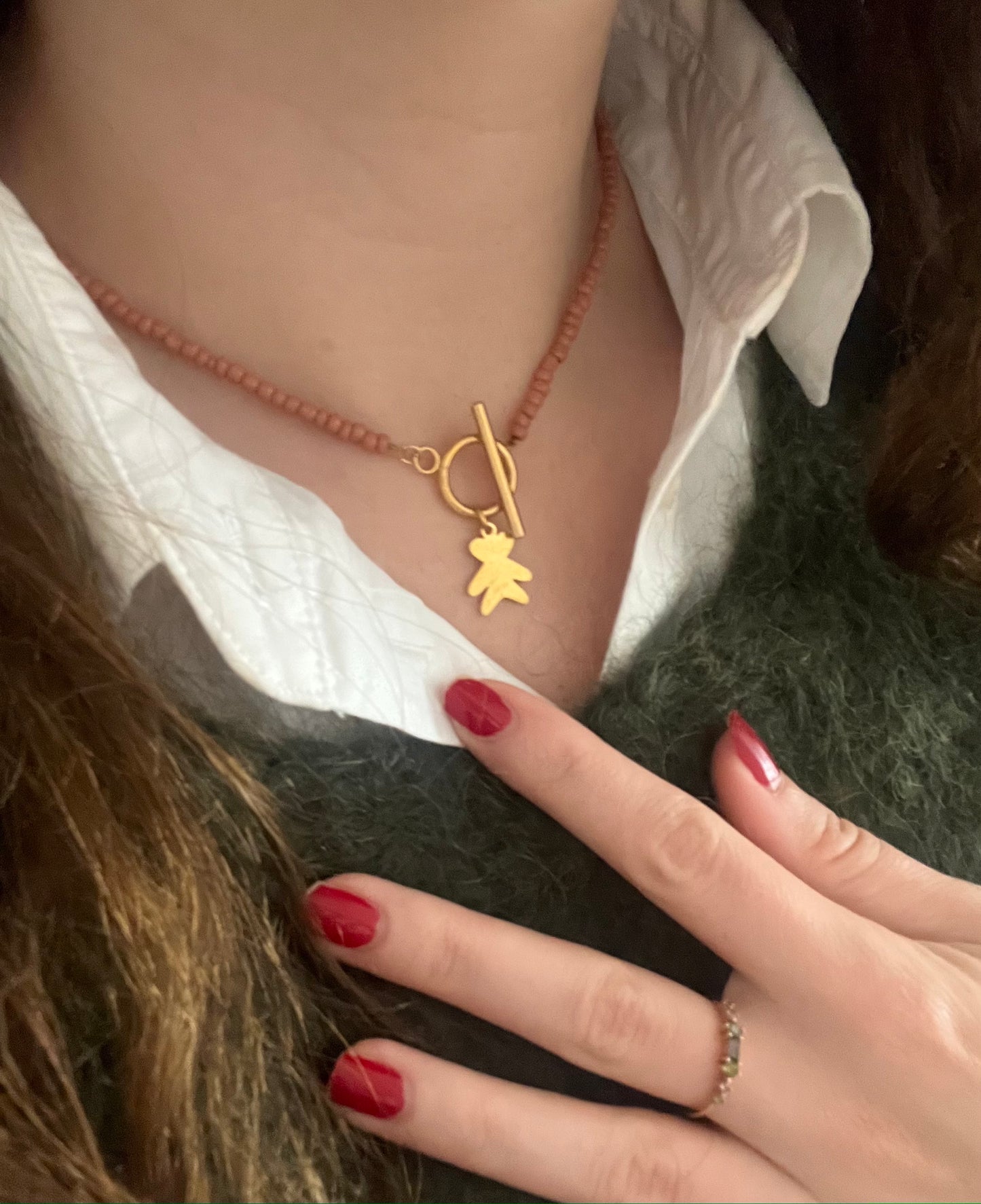 collier fermoir ot