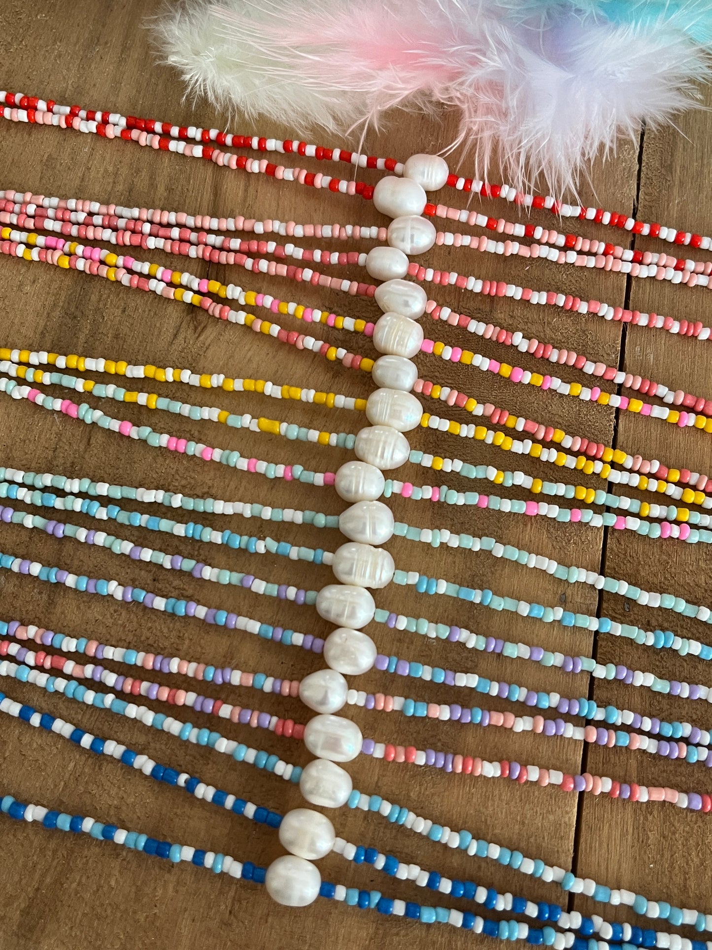 colliers perles