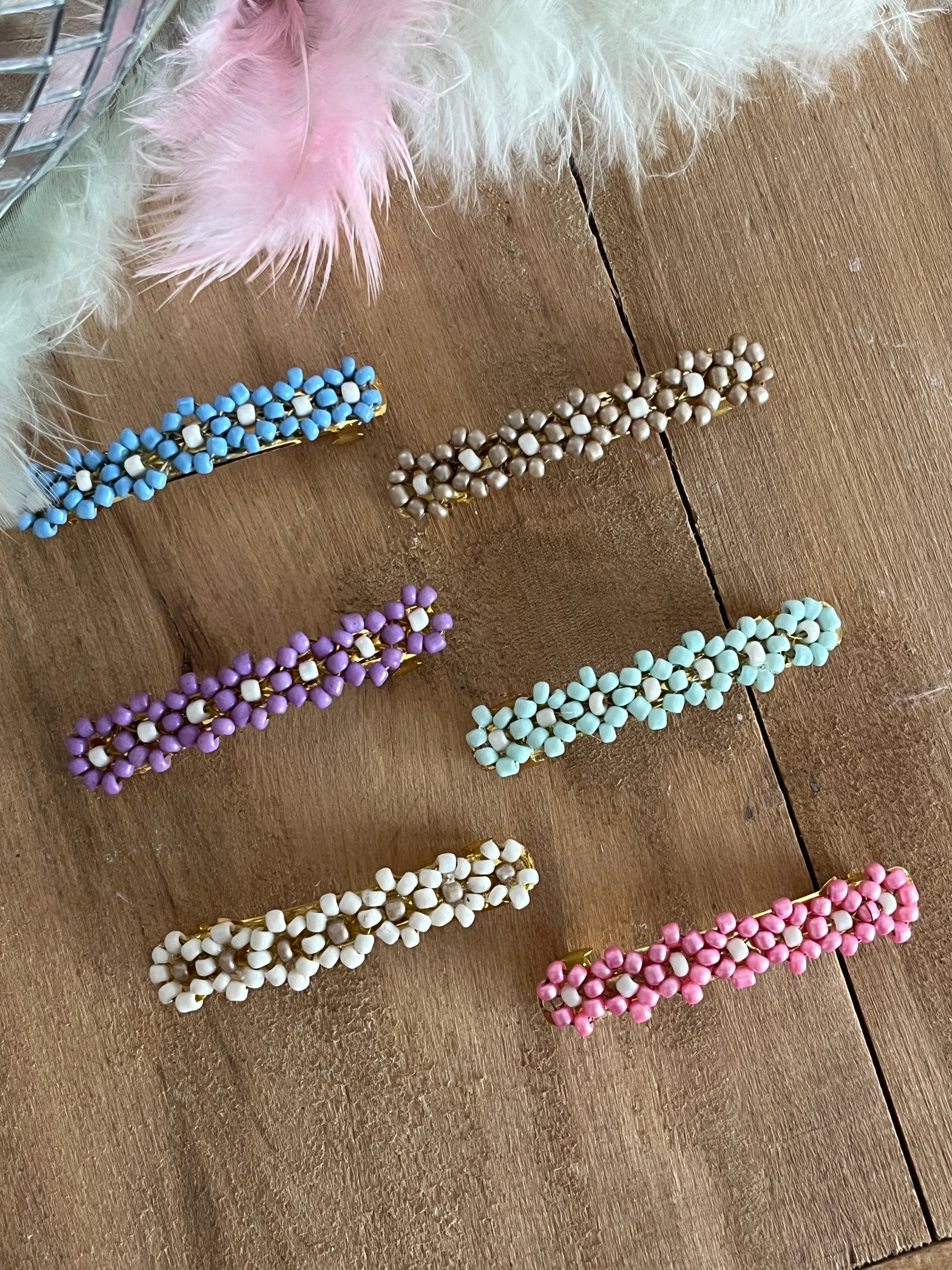accessoires perles cheveux