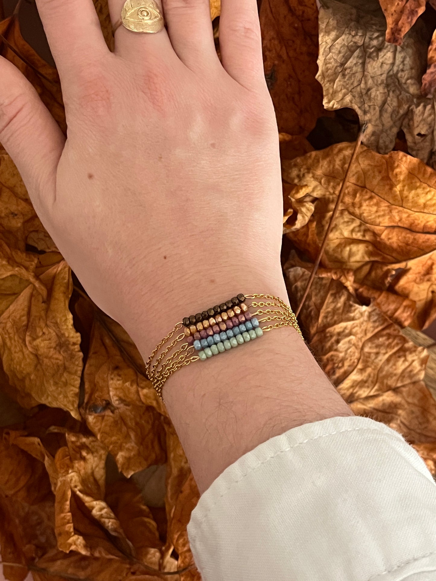 bracelets tendance perles elegant