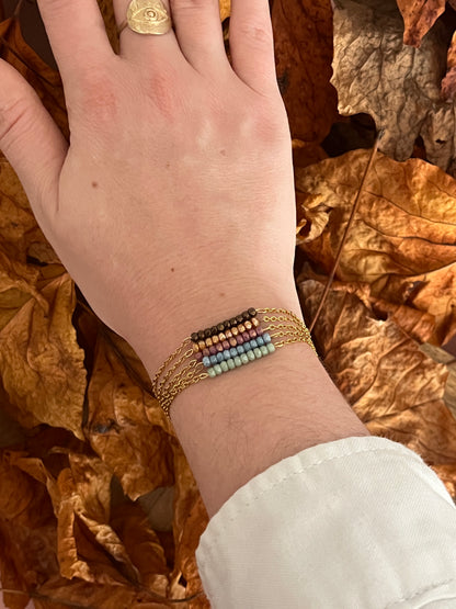 bracelets tendance perles elegant