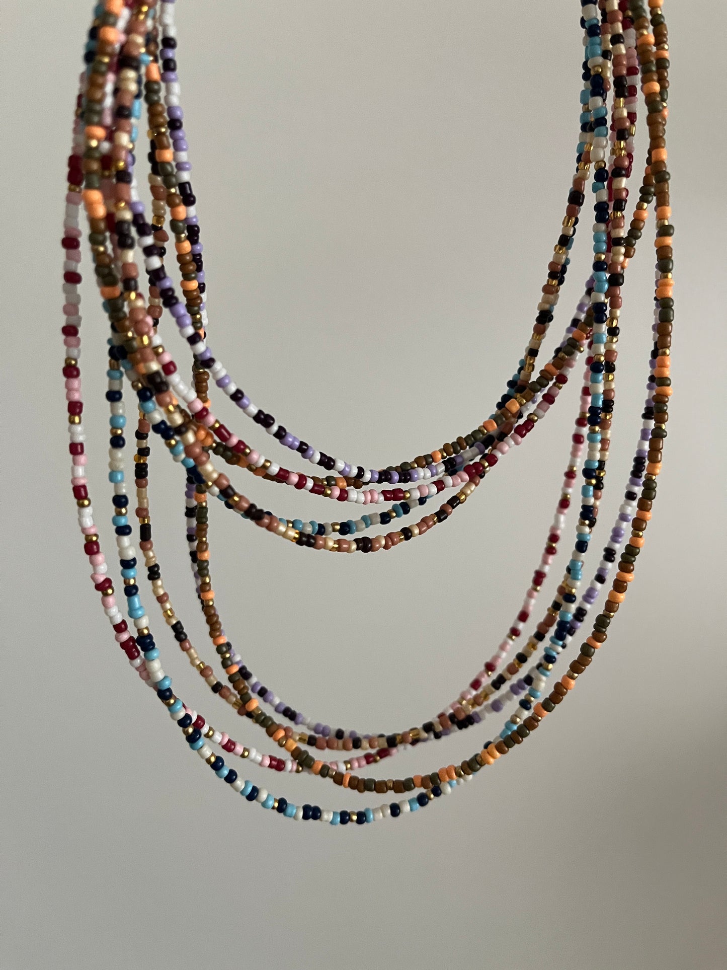 colliers doublerang perles