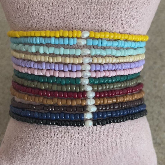 bracelet perles eau douce
